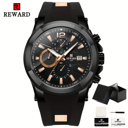 Reward Silicon Strap Luxury Watch